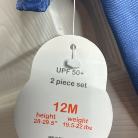 New Two Piece Baby Girls Swimsuit Set 12 Months - Picture 4 of 4